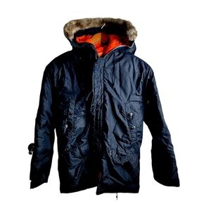 Vintage Military Snorkel Parka Down Jacket. Excellent condition!